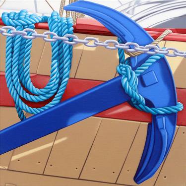 Print of Figurative Boat Paintings by Nick Hais