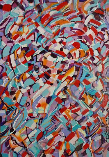 Original Abstract Paintings by Sara Dias