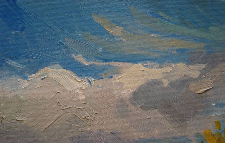 Original Impressionism Landscape Painting by Joan Mato