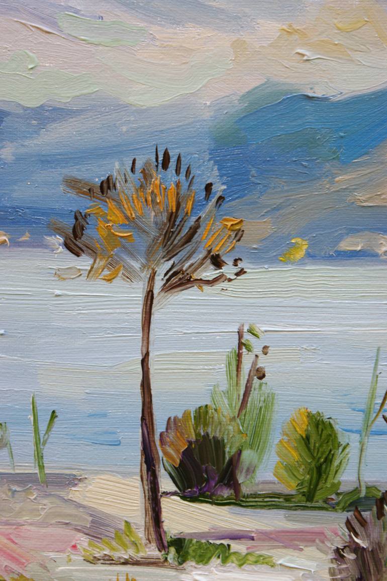 Original Impressionism Landscape Painting by Joan Mato