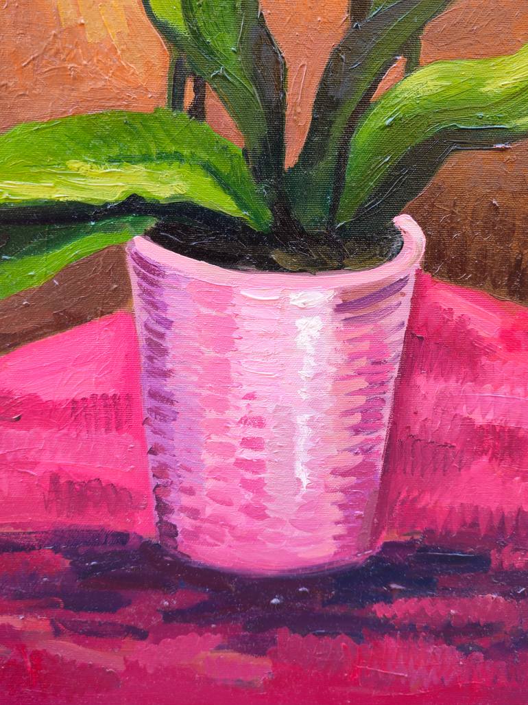 Original Contemporary Floral Painting by Joan Mato
