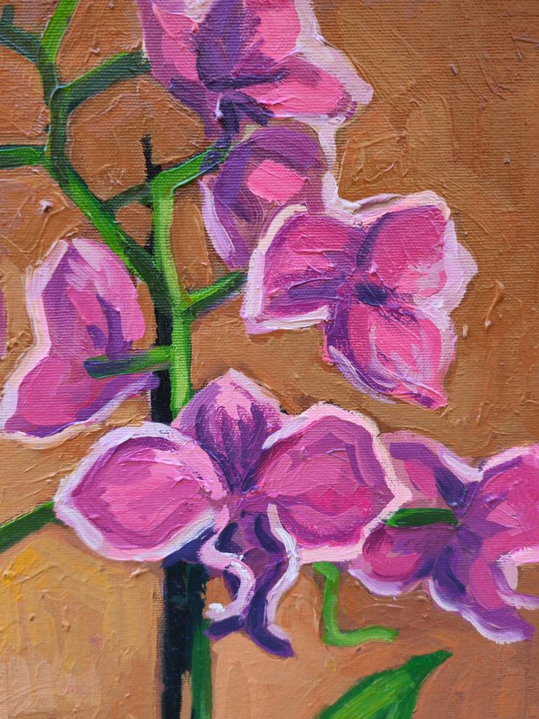 Original Contemporary Floral Painting by Joan Mato