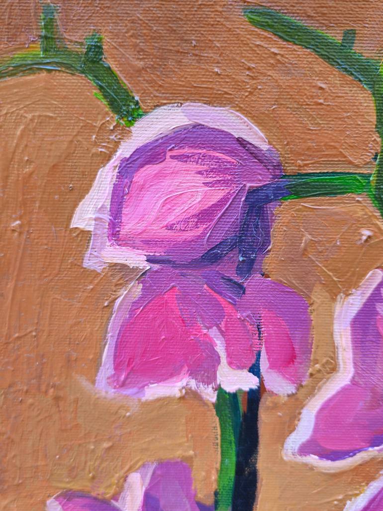 Original Contemporary Floral Painting by Joan Mato