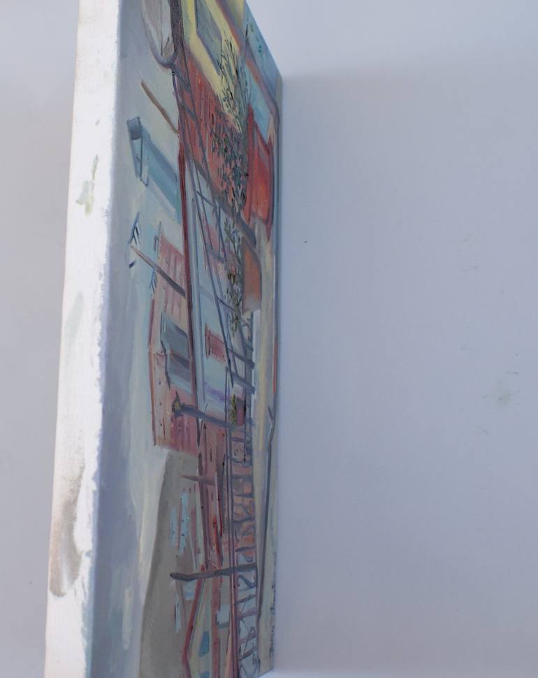 Original Contemporary Architecture Painting by Joan Mato