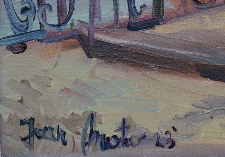 Original Contemporary Architecture Painting by Joan Mato
