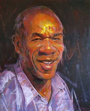 Original Portrait Paintings by Ayomide Apena