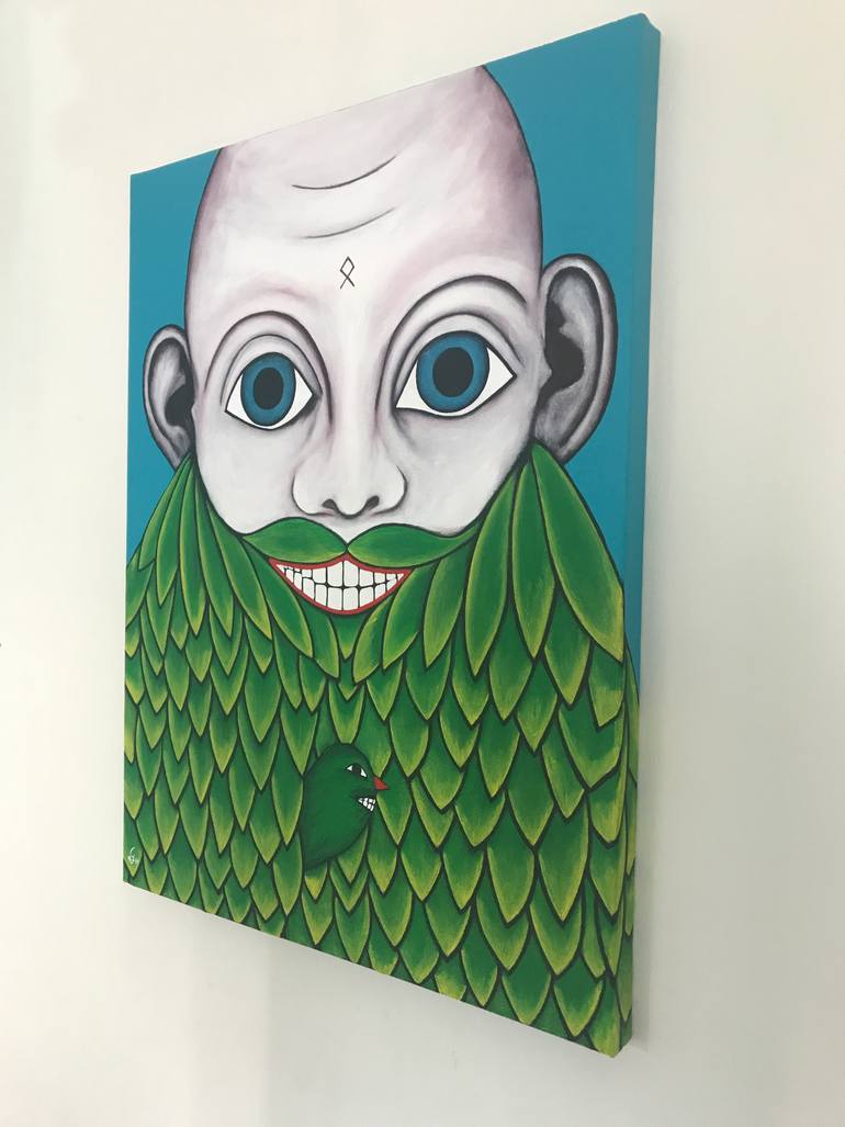 Original Figurative Fantasy Painting by Jacek Galazka