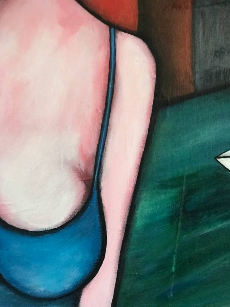 Original Figurative People Painting by Jacek Galazka