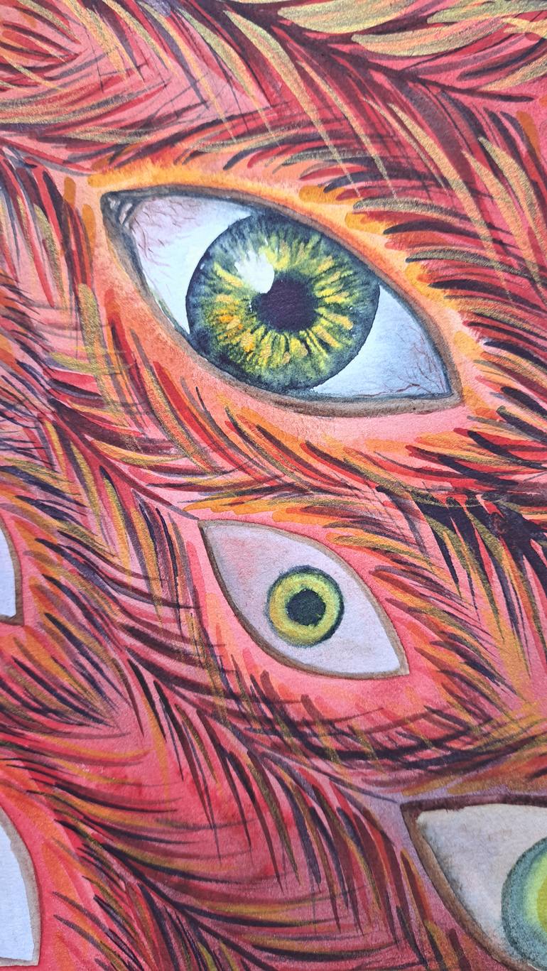 Original Surrealism Nature Painting by Yana Bila