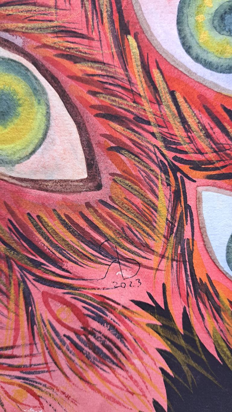 Original Surrealism Nature Painting by Yana Bila