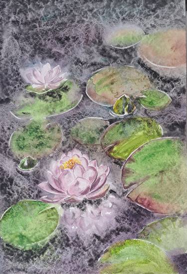 Original Figurative Botanic Paintings by Yana Bila