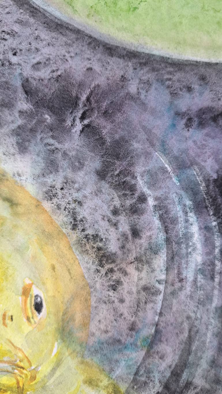 Original Figurative Floral Painting by Yana Bila