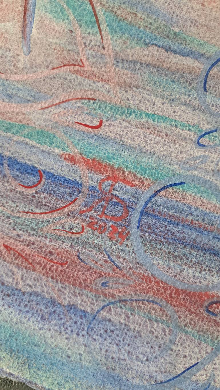 Original Symbolism Animal Painting by Yana Bila