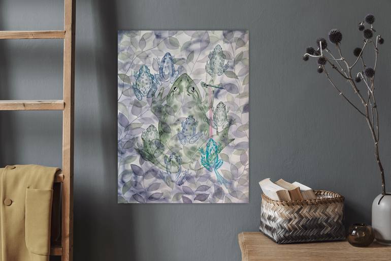 Original Symbolism Animal Painting by Yana Bila