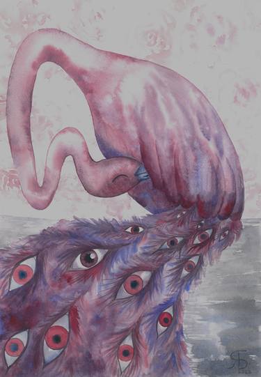 Print of Conceptual Animal Paintings by Yana Bila