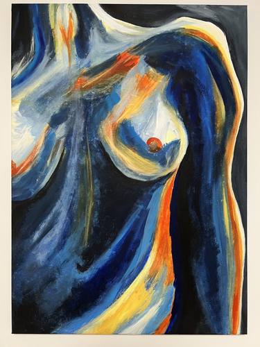 Original Erotic Painting by Adina  S