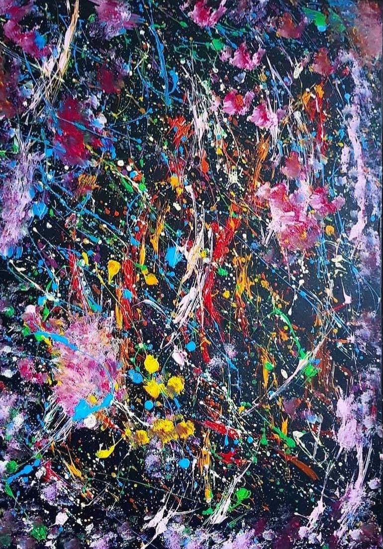 Explosion Painting by Aziz Zammit | Saatchi Art