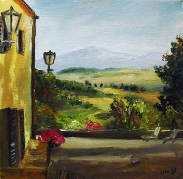 Original Rural life Paintings by Aleks Shevchenko