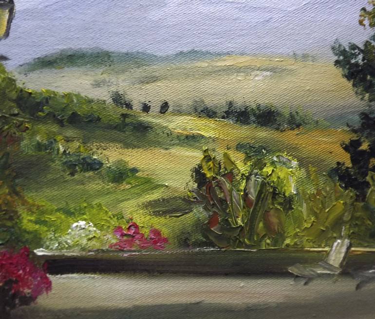 Original Fine Art Rural life Painting by Aleks Shevchenko