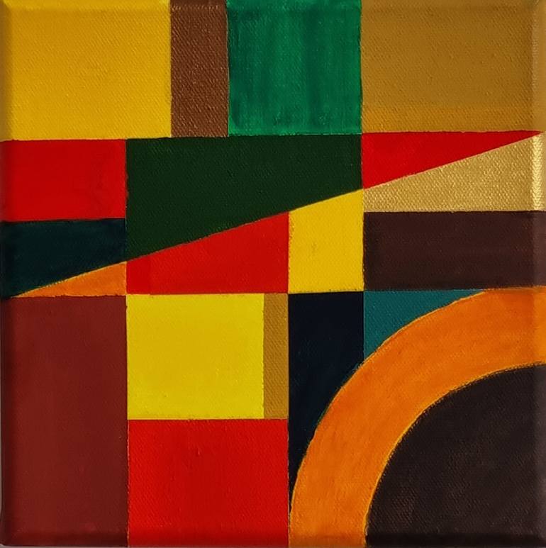 Original Abstract Expressionism Abstract Painting by Elegant Abodes