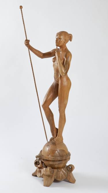 Original Figurative Culture Sculpture by Mirko Moroder