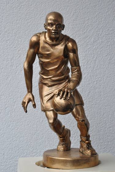 Original Figurative Sport Sculpture by Mirko Moroder