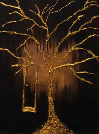Print of Conceptual Tree Paintings by Sarooshay Iqbal