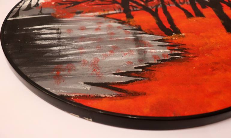 Original Figurative Landscape Painting by Sarooshay Iqbal