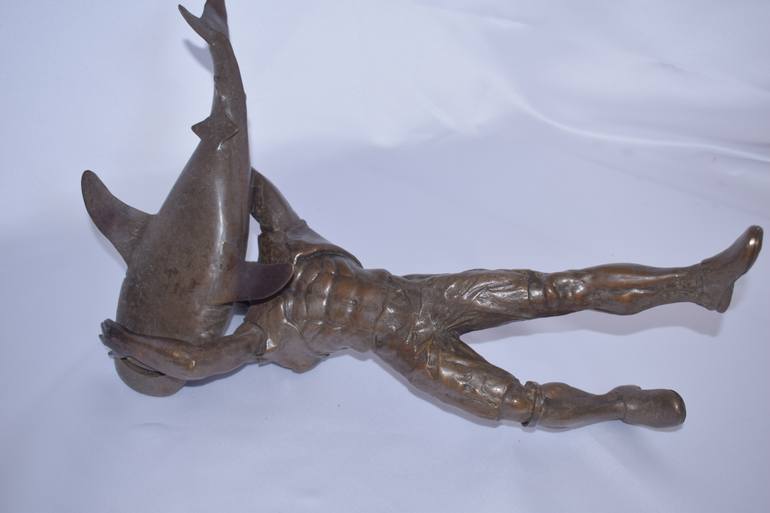 Original Contemporary People Sculpture by Russel Lavis