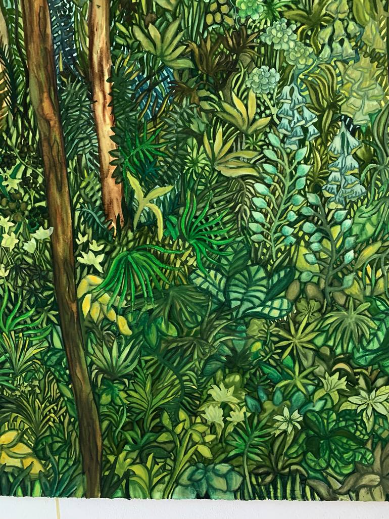 Original Illustration Nature Painting by Camille Lewis