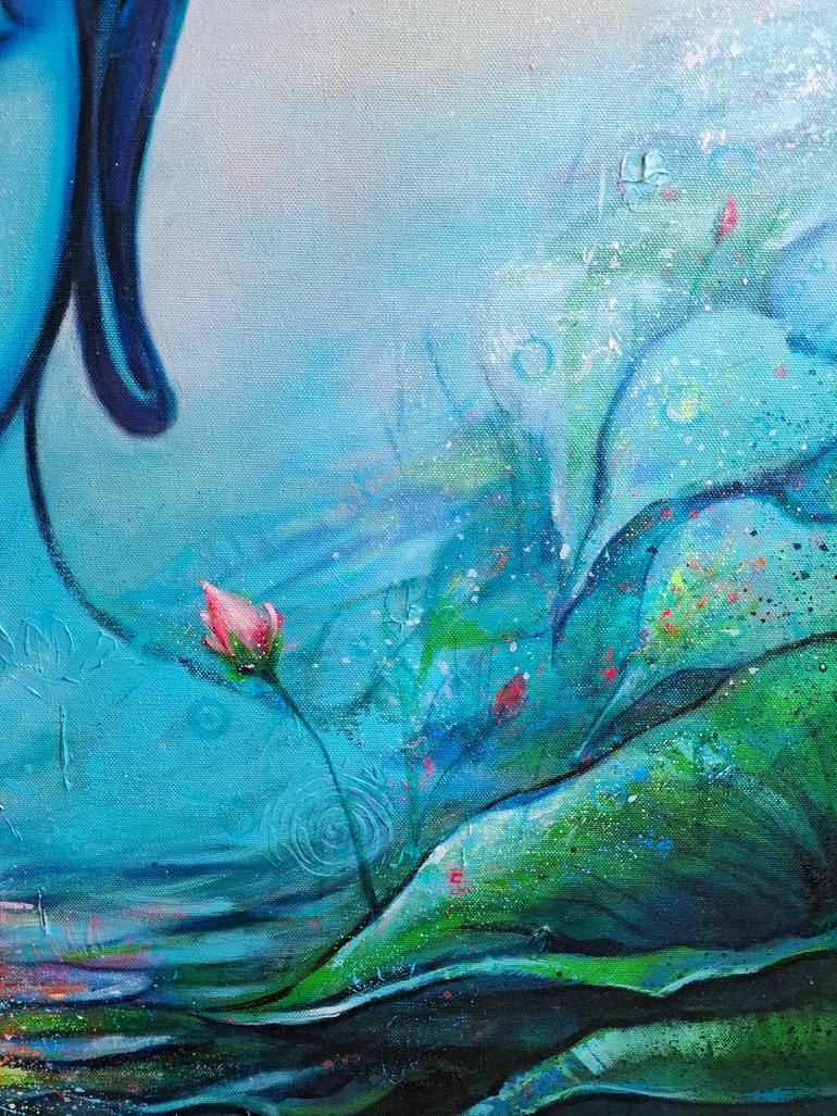 Original Figurative Classical Mythology Painting by Swastik Jawalekar
