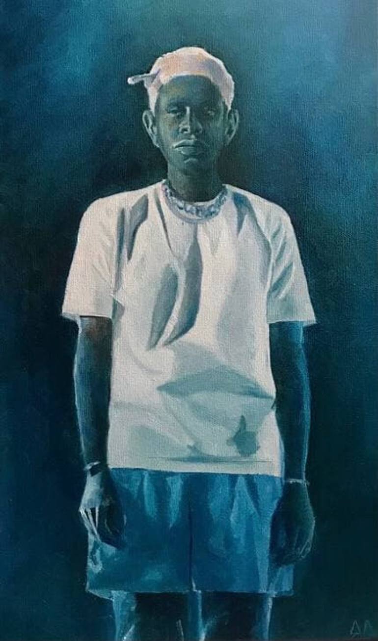 tyler Painting by Darya Lebedeva | Saatchi Art