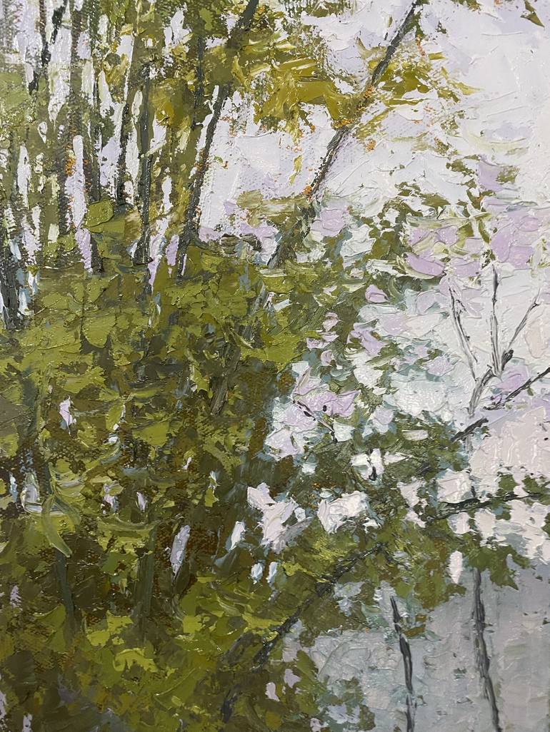 Original Impressionism Landscape Painting by HOANG NGUYEN THACH