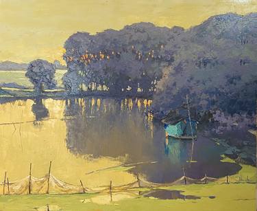 Original Impressionism Landscape Paintings by HOANG NGUYEN THACH