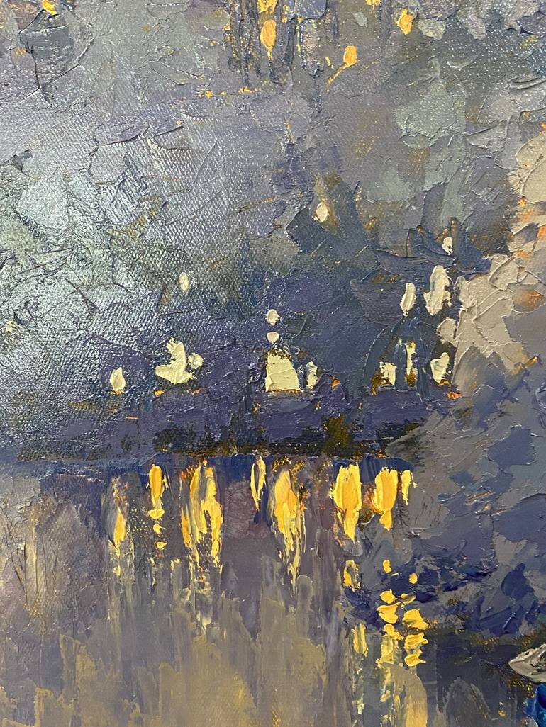 Original Impressionism Landscape Painting by HOANG NGUYEN THACH