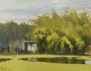 Original Impressionism Landscape Paintings by HOANG NGUYEN THACH