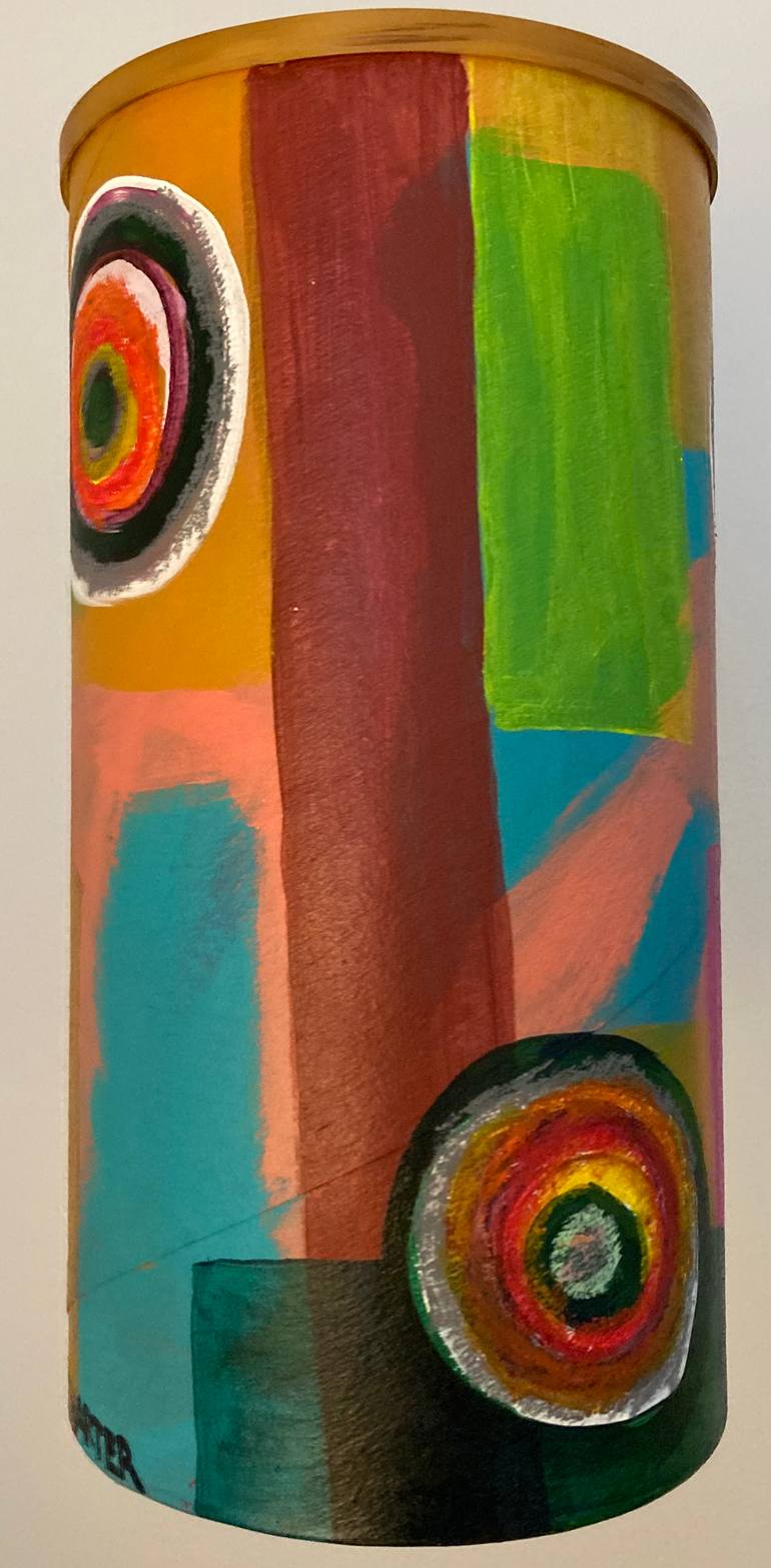 Original Abstract Expressionism Abstract Mixed Media by Ray Harter