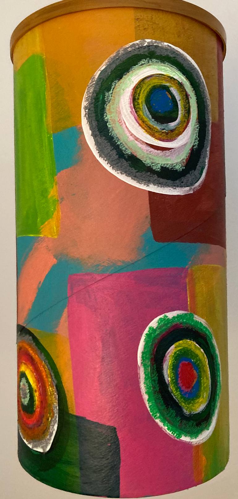 Original Abstract Expressionism Abstract Mixed Media by Ray Harter