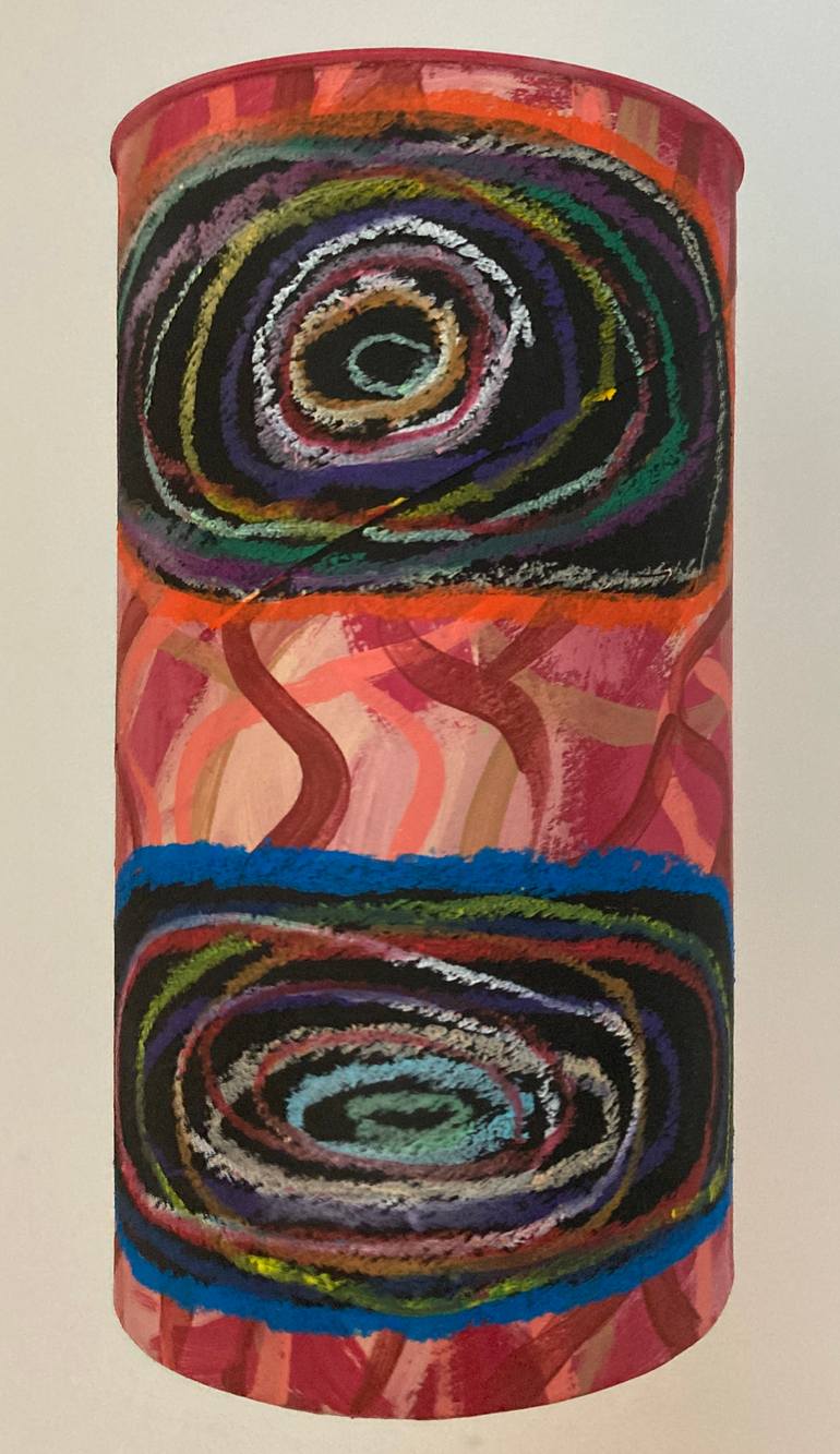 Original Abstract Expressionism Abstract Mixed Media by Ray Harter