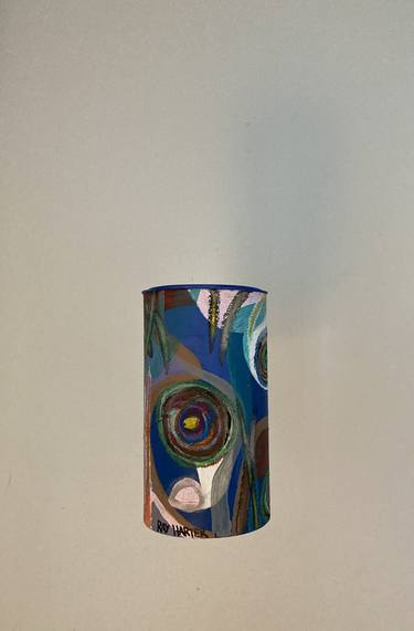 Hectic Energy  (suspended painted sculpture) thumb