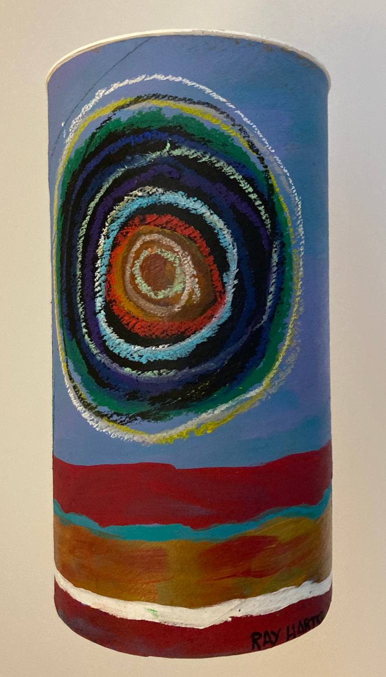 Original Abstract Expressionism Abstract Sculpture by Ray Harter