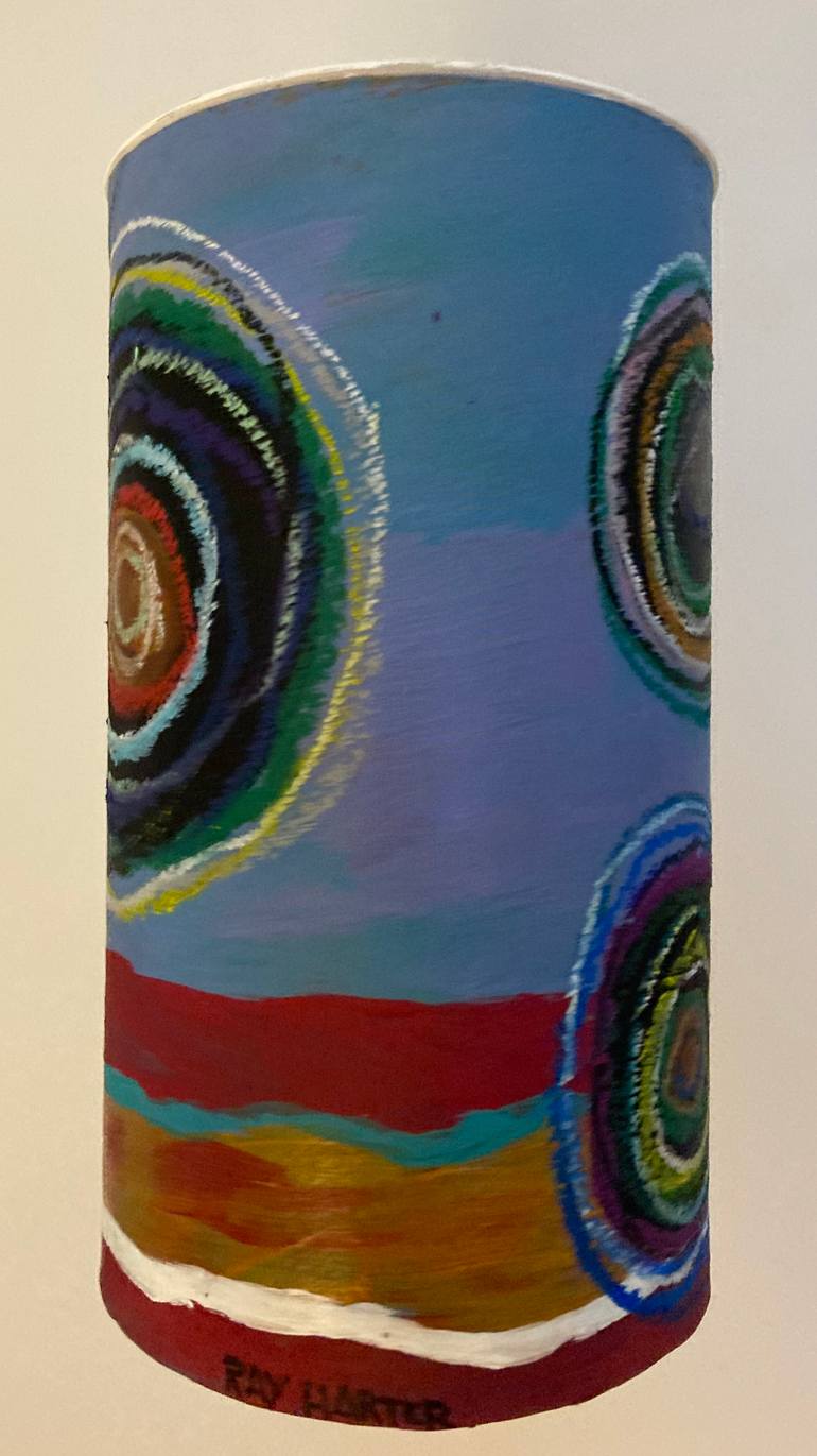 Original Abstract Expressionism Abstract Sculpture by Ray Harter
