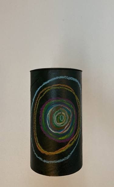 Energy in the Dark  (suspended painted sculpture) thumb