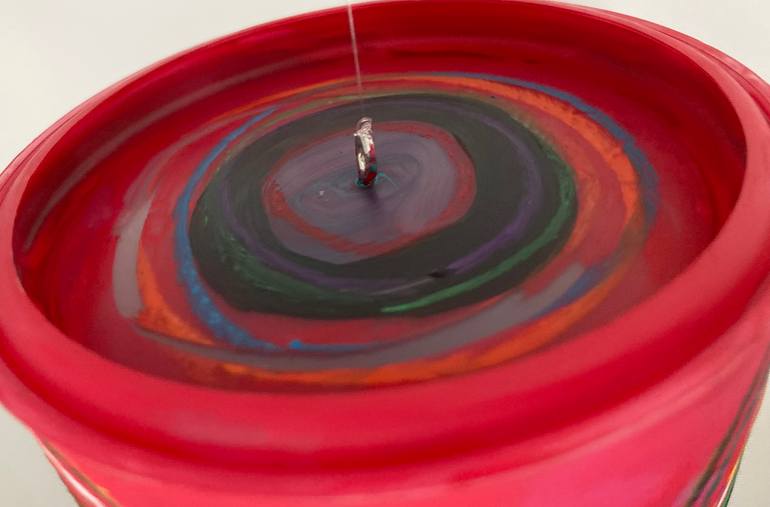 Original Abstract Expressionism Abstract Sculpture by Ray Harter