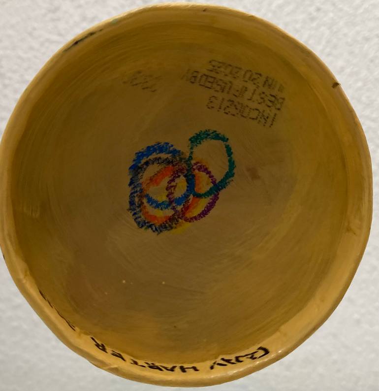 Original Abstract Expressionism Abstract Sculpture by Ray Harter