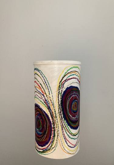 Friendly Energy Sockets  (suspended painted sculpture) thumb