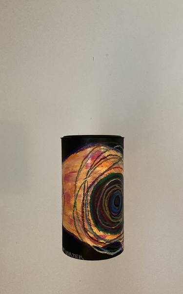 Energy Sockets in Infinity  (suspended painted sculpture) thumb