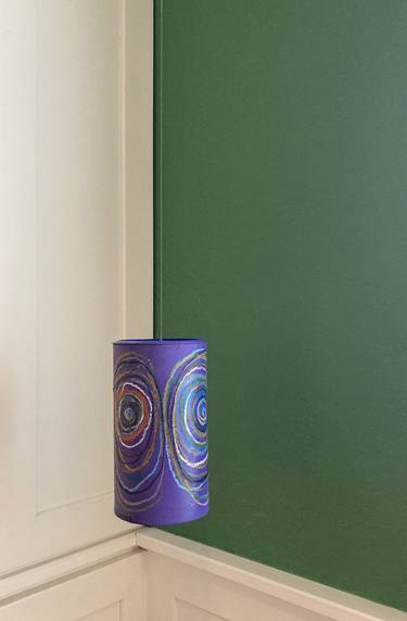 Ionization Energy Bursts (suspended painted sculpture) thumb