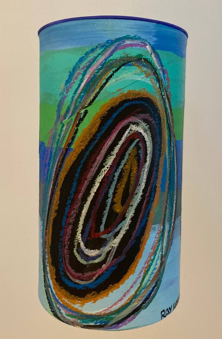 Original Abstract Expressionism Abstract Sculpture by Ray Harter