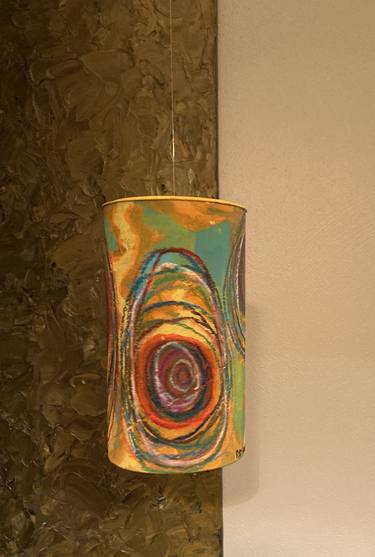 Colour Energy 1 (suspended painted sculpture) thumb